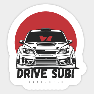 Subi Impreza STI Sticker